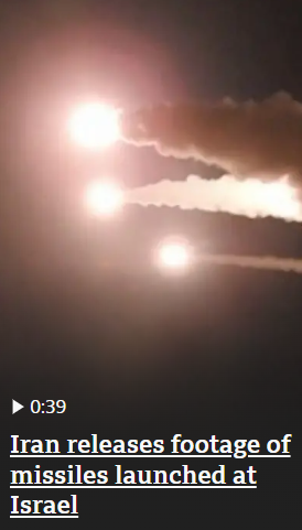 Israel strikes military targets in western and central Iran as Tehran launches missile waves