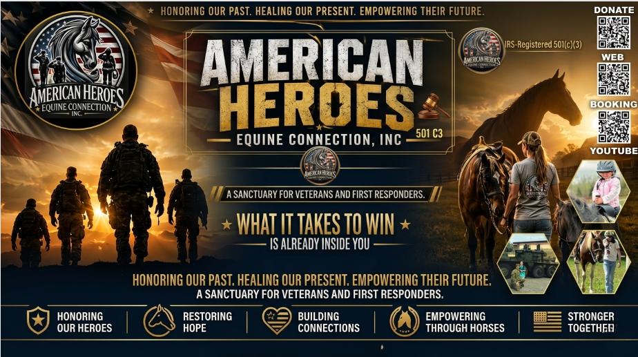 American Heroes Equine Connection — A Sanctuary for Veterans and First Responders